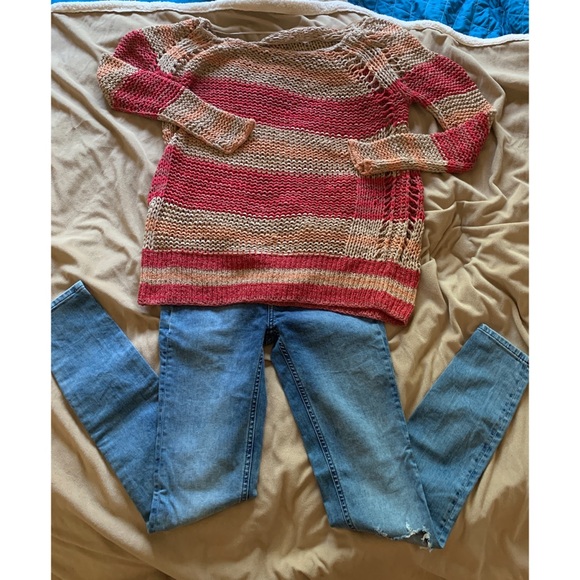 Free People NWT High Rise Skinny Jeans - Picture 7 of 9